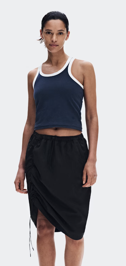 On, Drawstring Midi Skirt