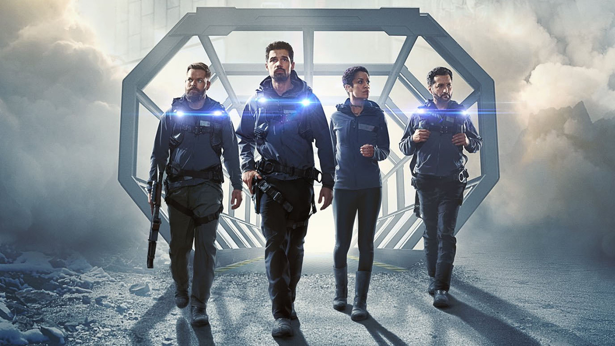 The main cast of the sci-fi show The Expanse