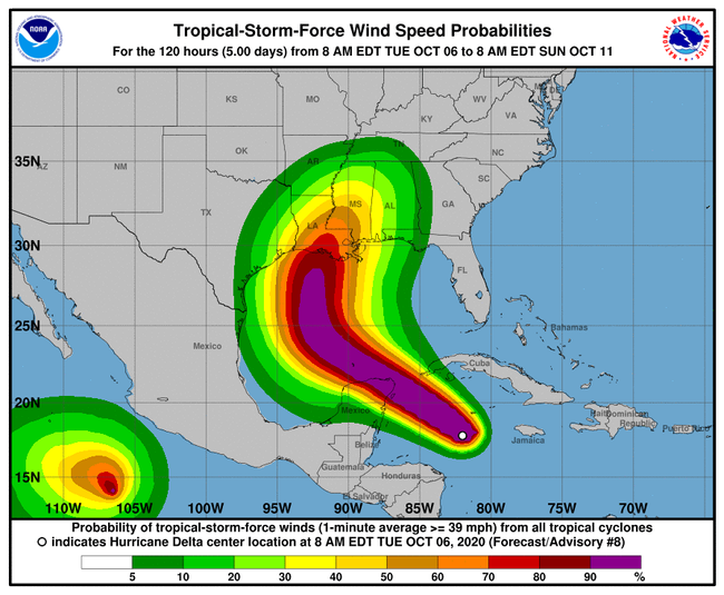 Louisiana braces for its 3rd dangerous hurricane in only 6 weeks | Live ...