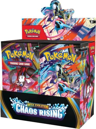 Pok&eacute;mon TCG: Mega Evolution&mdash;Chaos Rising Booster Display