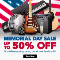 Musician’s Friend: Up to 50% off