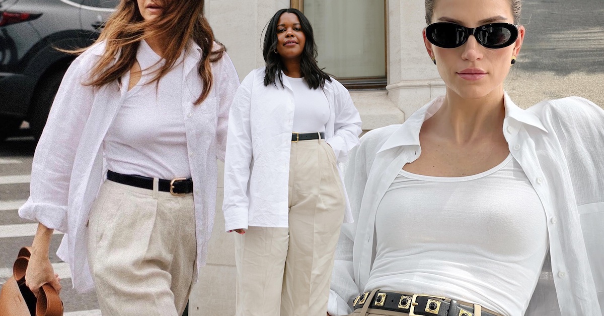 An Easy, Elevated Transitional Outfit Fashion People Love