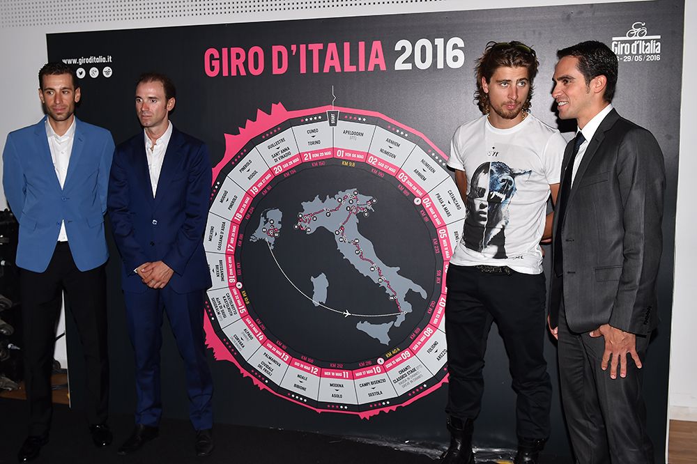 The 2016 Giro d'Italia route persentation