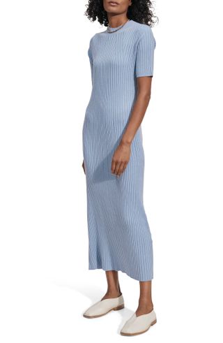 Varley, Maeve ribbed midi sweater dress