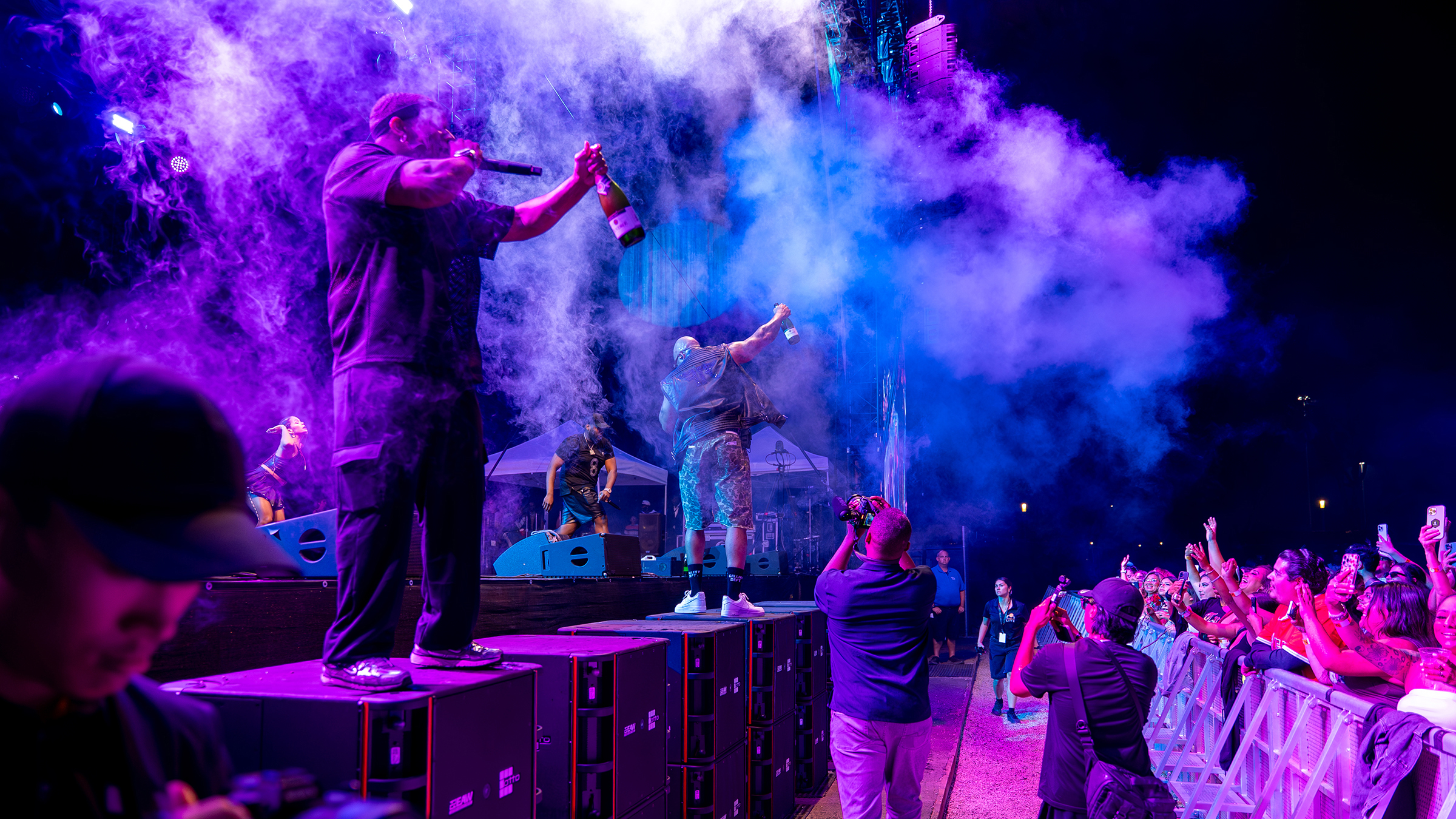 Great Live Park rocking out with a new sound system. 