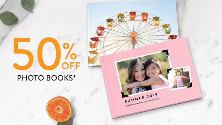 Get a massive saving on photo books and canvas prints in this Snapfish mega sale