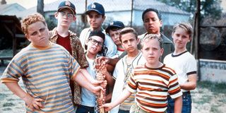 The Sandlot kids in 1993 movie