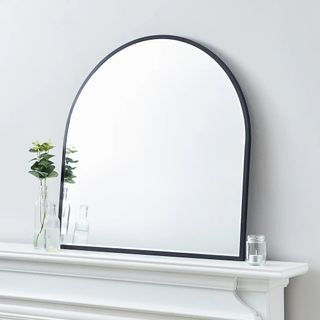 Dunelm Apartment Arched Overmantel Wall Mirror