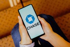 The Chase bank phone app on a person's smartphone screen.