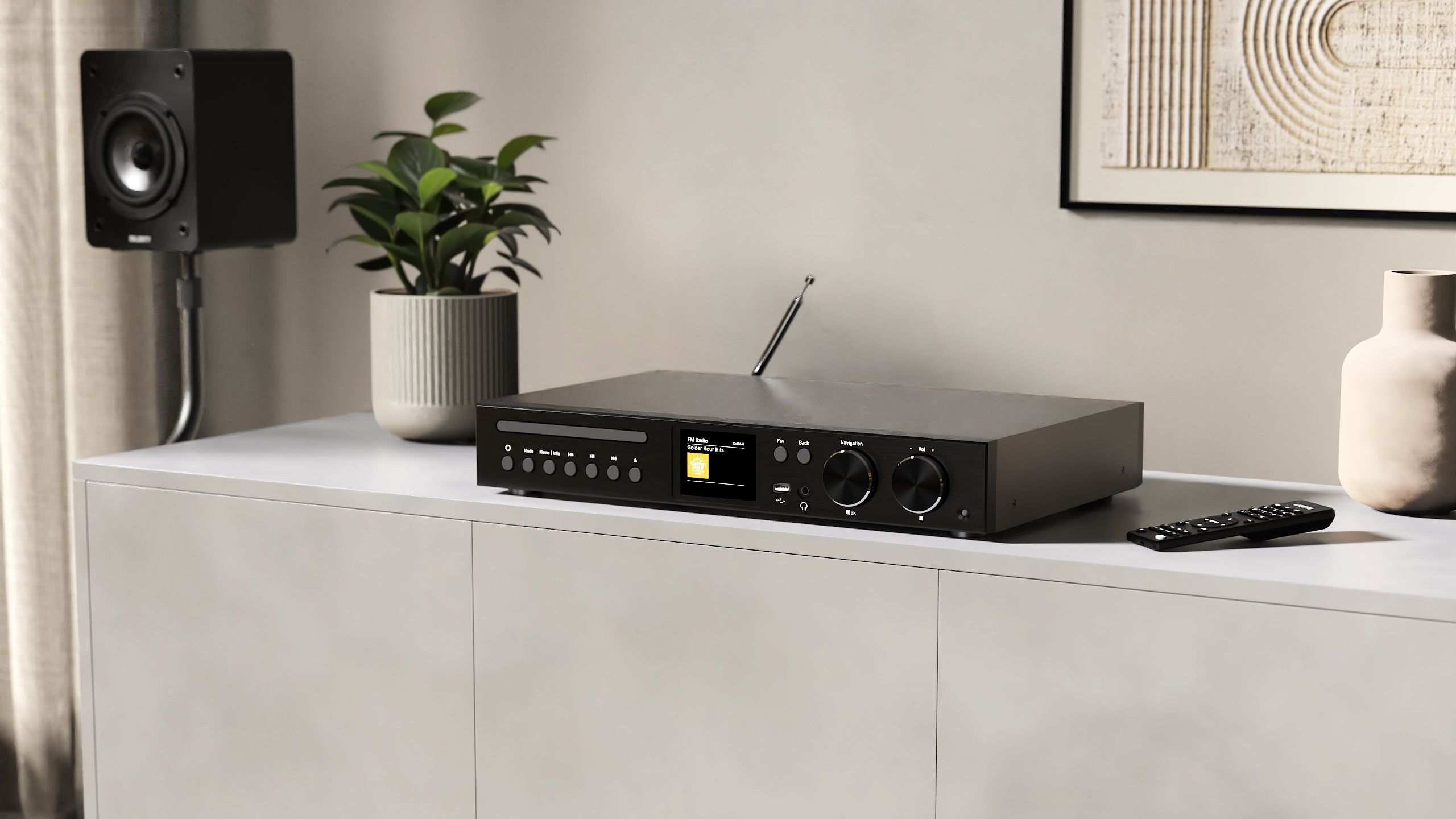 Majority reveals four new, affordable hi-fi products, including a combined CD-player-and-amplifier