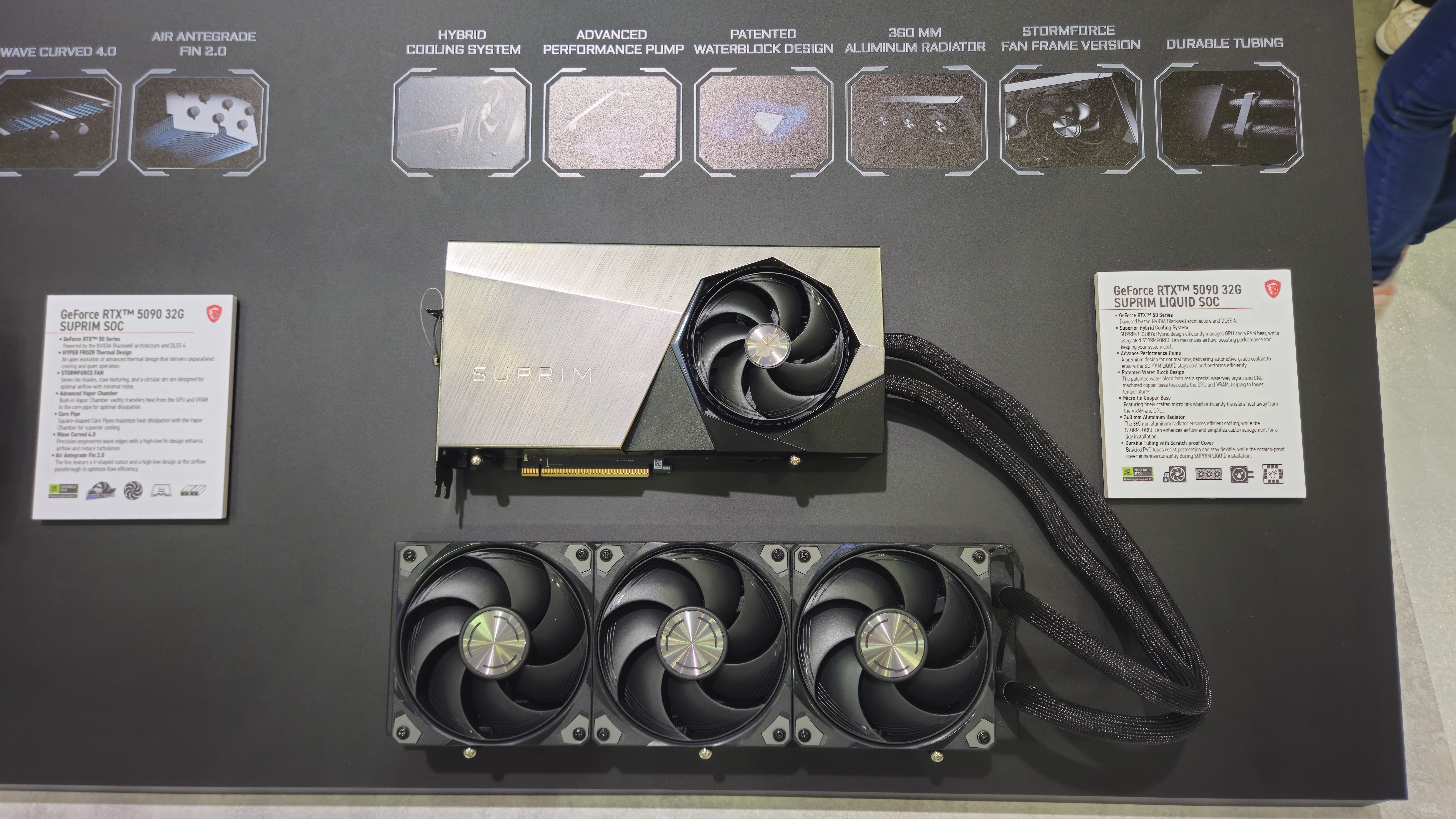 MSI components on display at Computex 2025
