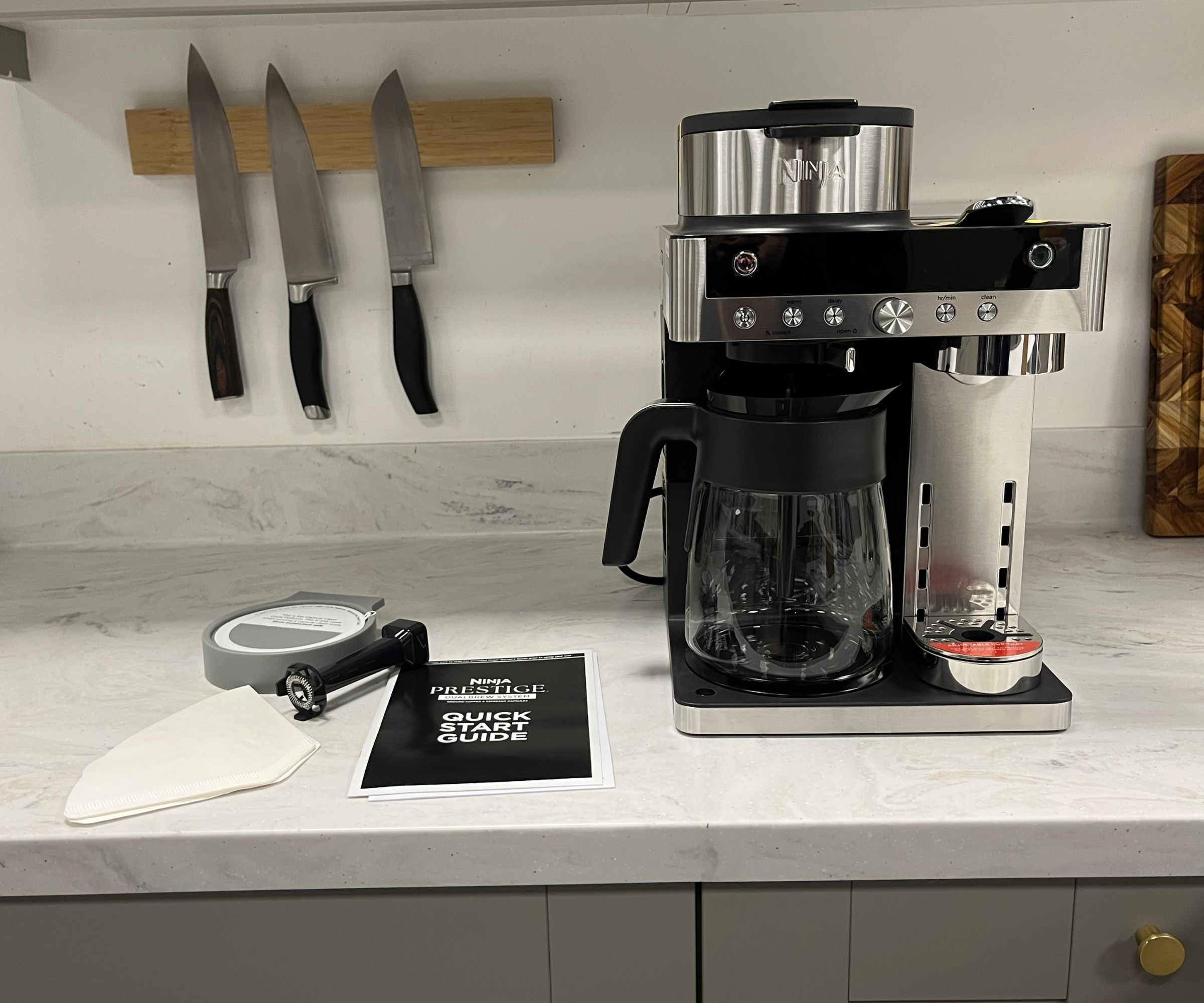 Ninja Prestige DualBrew System espresso and drip coffee maker