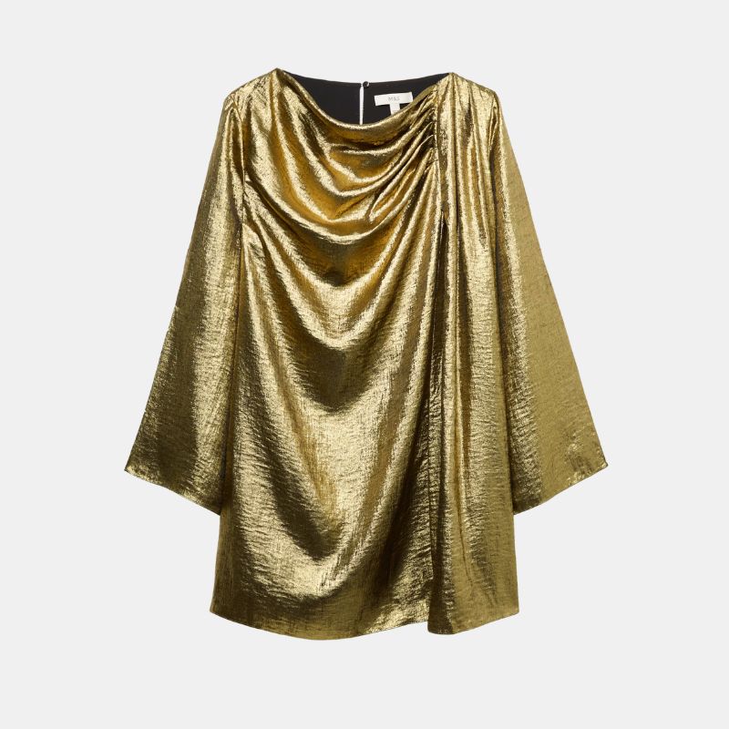 Image of gold dress