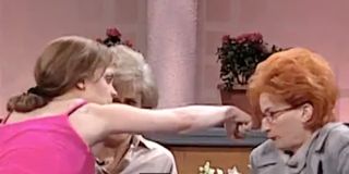 Christina Ricci punching Ana Gasteyer on Saturday Night Live