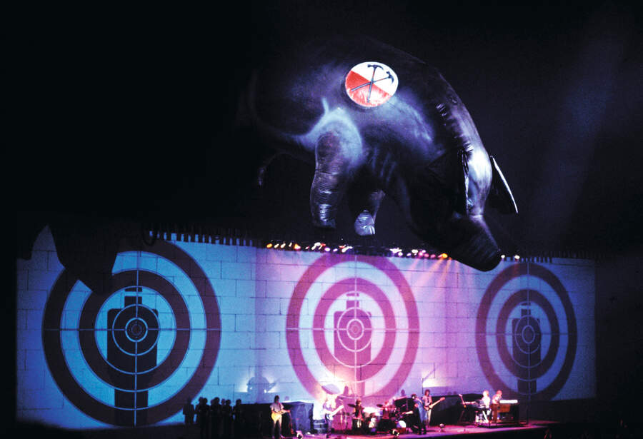 Pink Floyd's The Wall at Earls Court in London, 1980