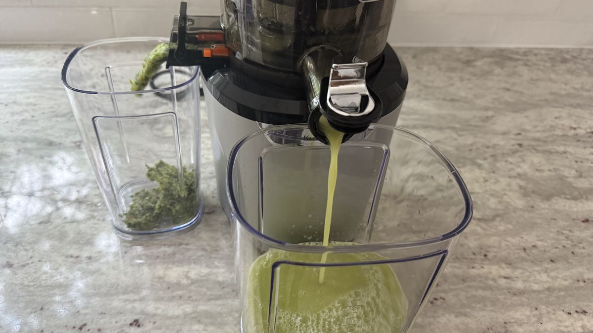 The Kuvings Hands-Free Slow Juicer AUTO10 Plus is the ultimate tool for juicing, and much more