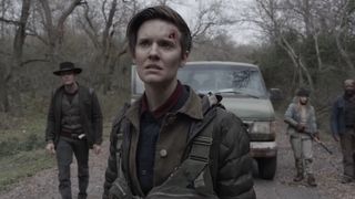 Maggie Grace as Al in Fear the Walking Dead season 5