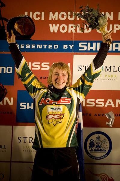 Australia's Caroline Buchanan