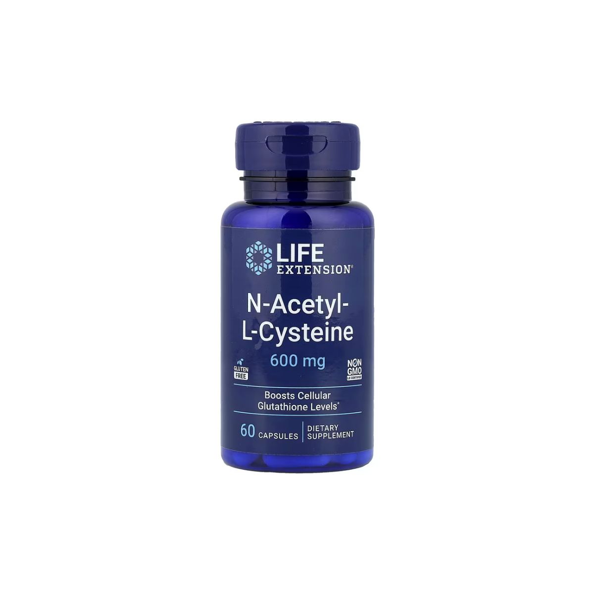 Life Extension, N-Acetyl-L-Cysteine, 600 mg, 60 Capsules