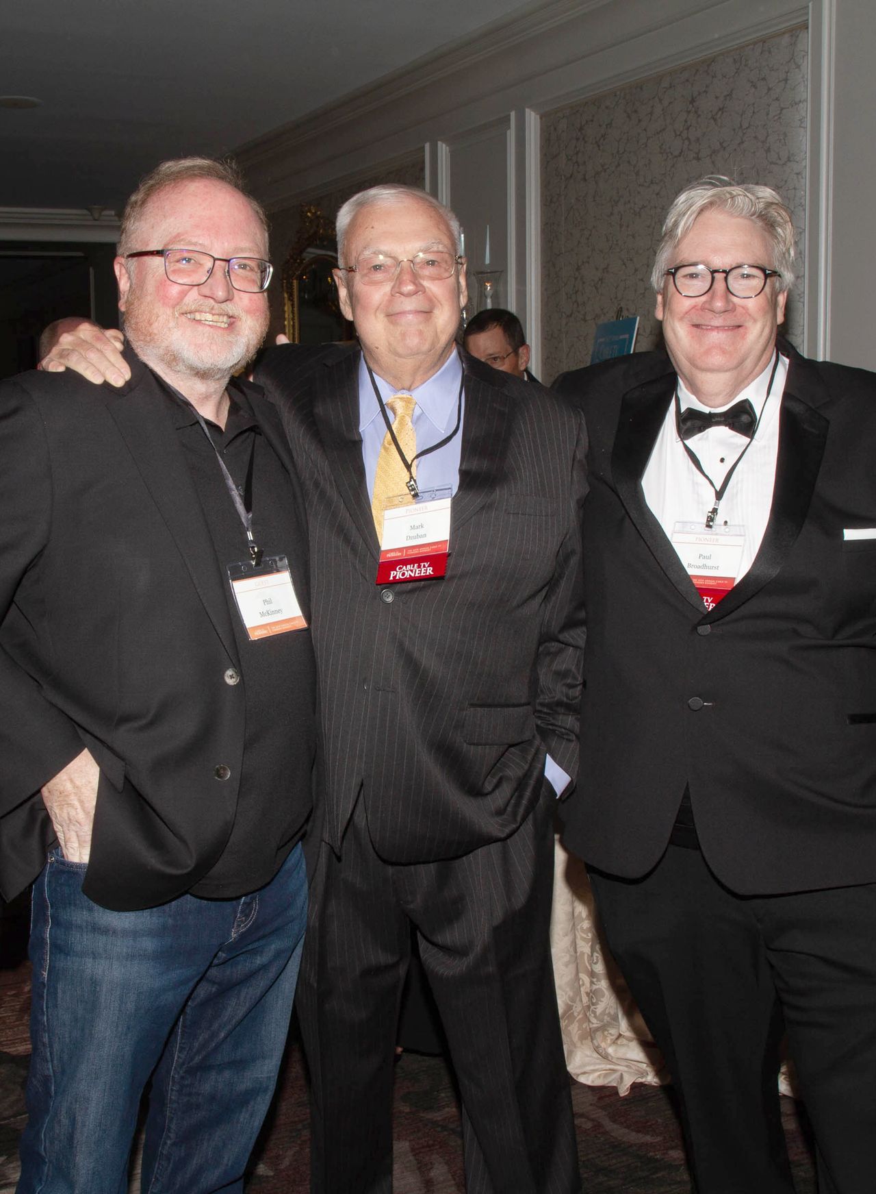 Phil McKinney, Mark Dzuban and Phil Broadhurst