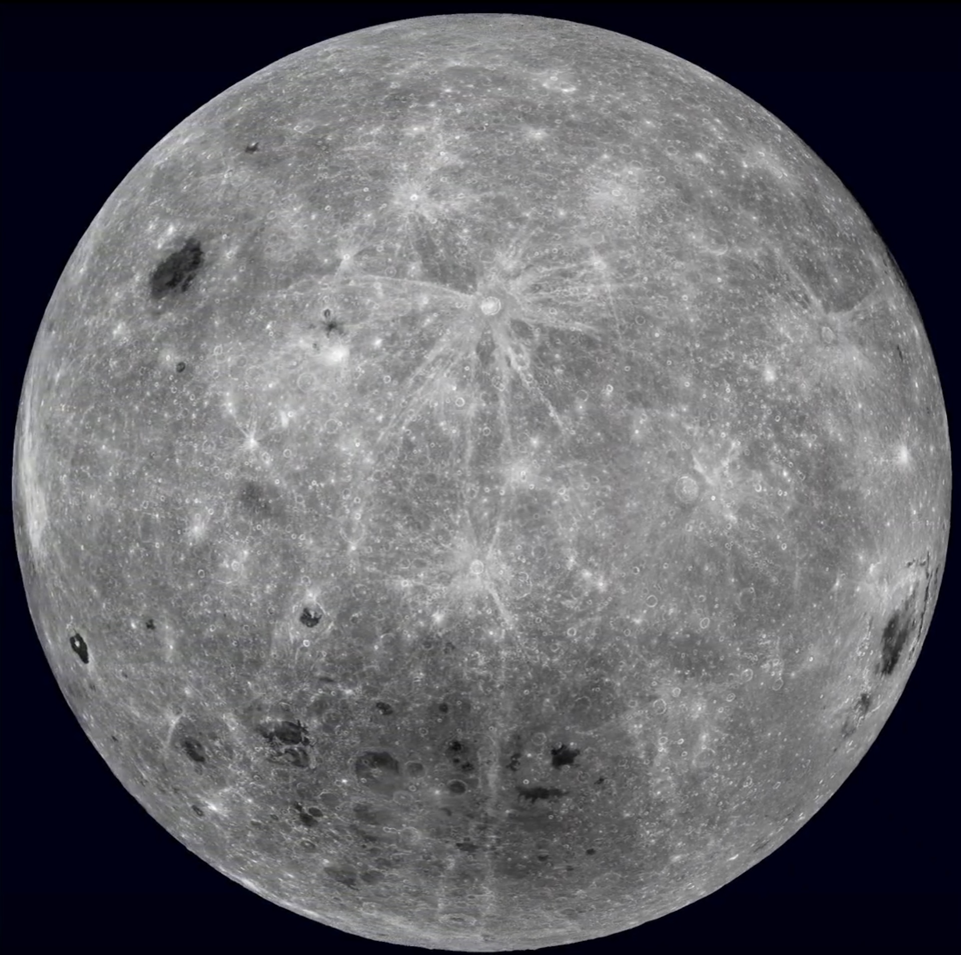 Why cannot we see the a ways aspect of the moon?