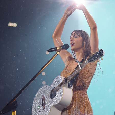 Taylor Swift performs during The Eras Tour at Gillette Stadium on May 20, 2023 in Foxborough, Massachusetts