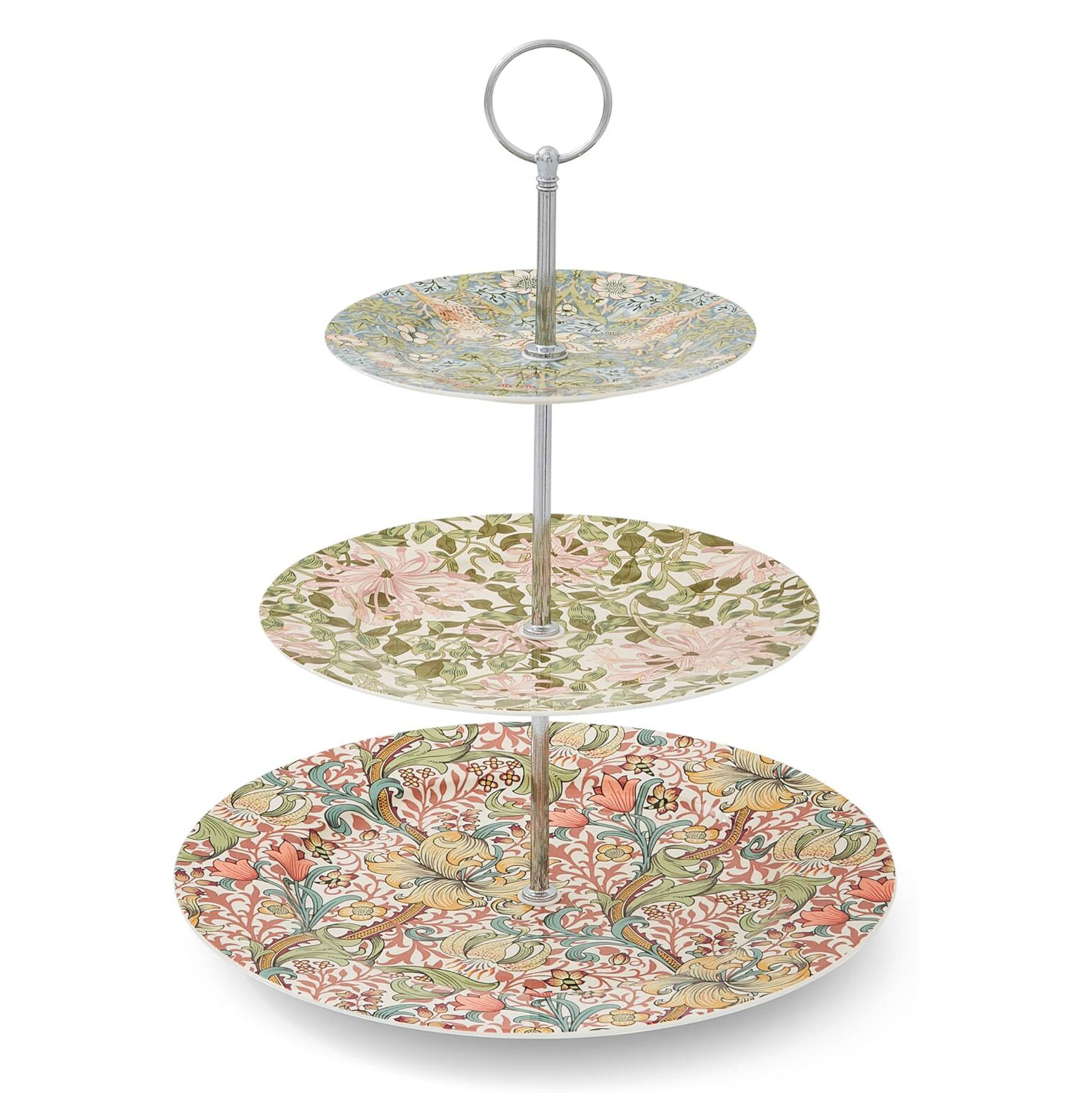 Spode, Morris & Co 3-Tier Cake Stand