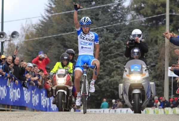 Domenico Pozzovivo (Colnago - CSF Inox) wins the stage