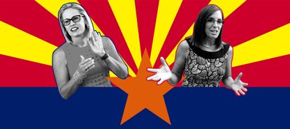 Kyrsten Simena and Martha McSally.