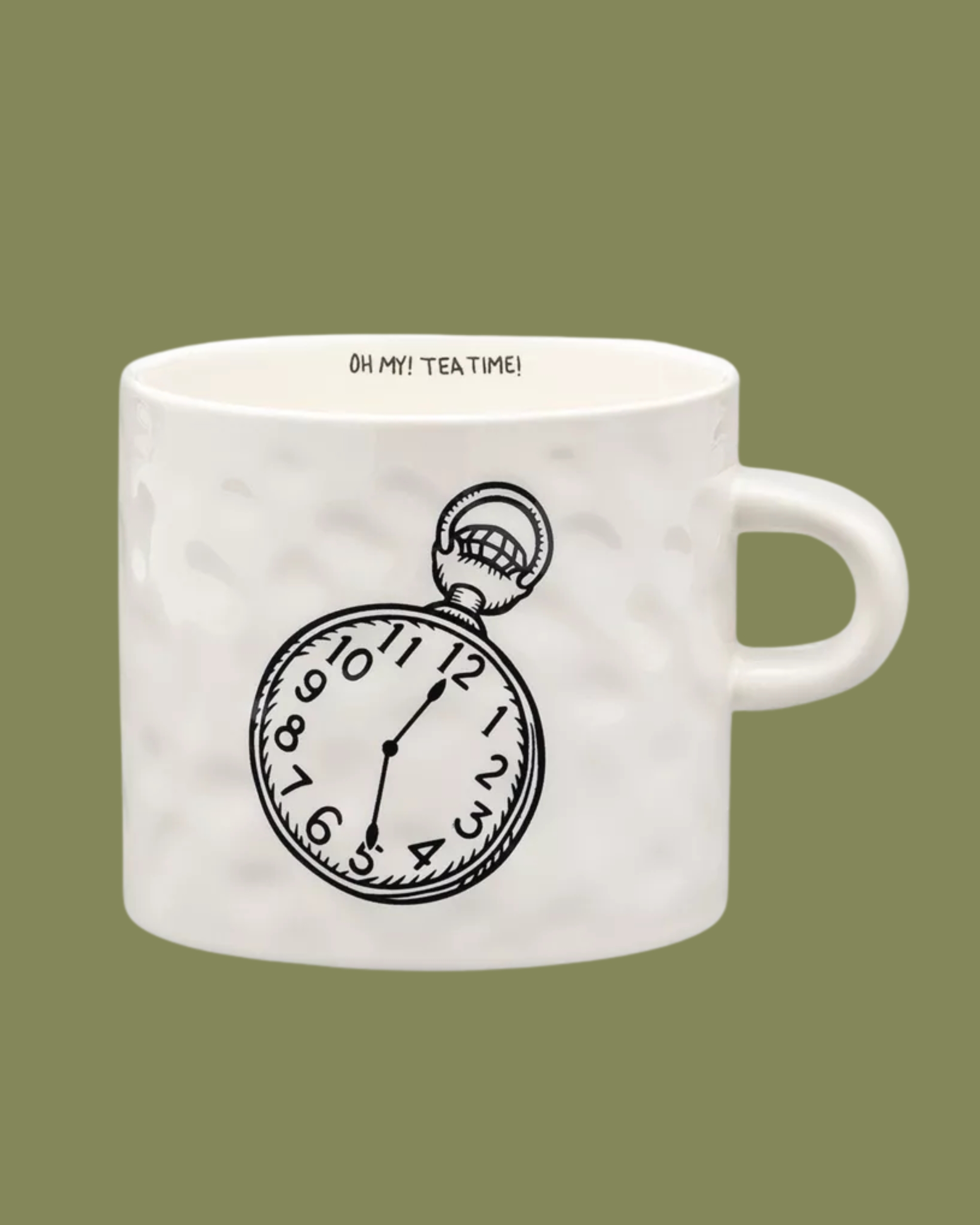 ANNA + NINA, Tea O&#039;clock Stoneware Mug