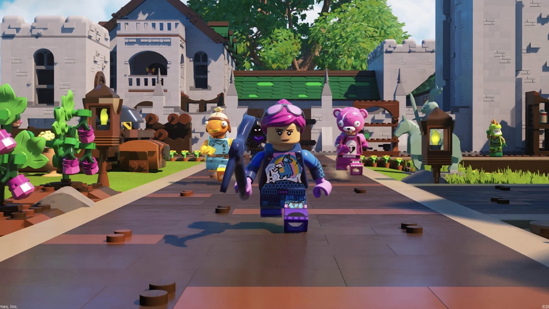 Игроки нашли способы собирать транспортные средства в Lego Fortnite