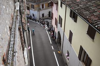 Lorenzo Fortunato in stage 14 of the 2024 Giro d'Italia