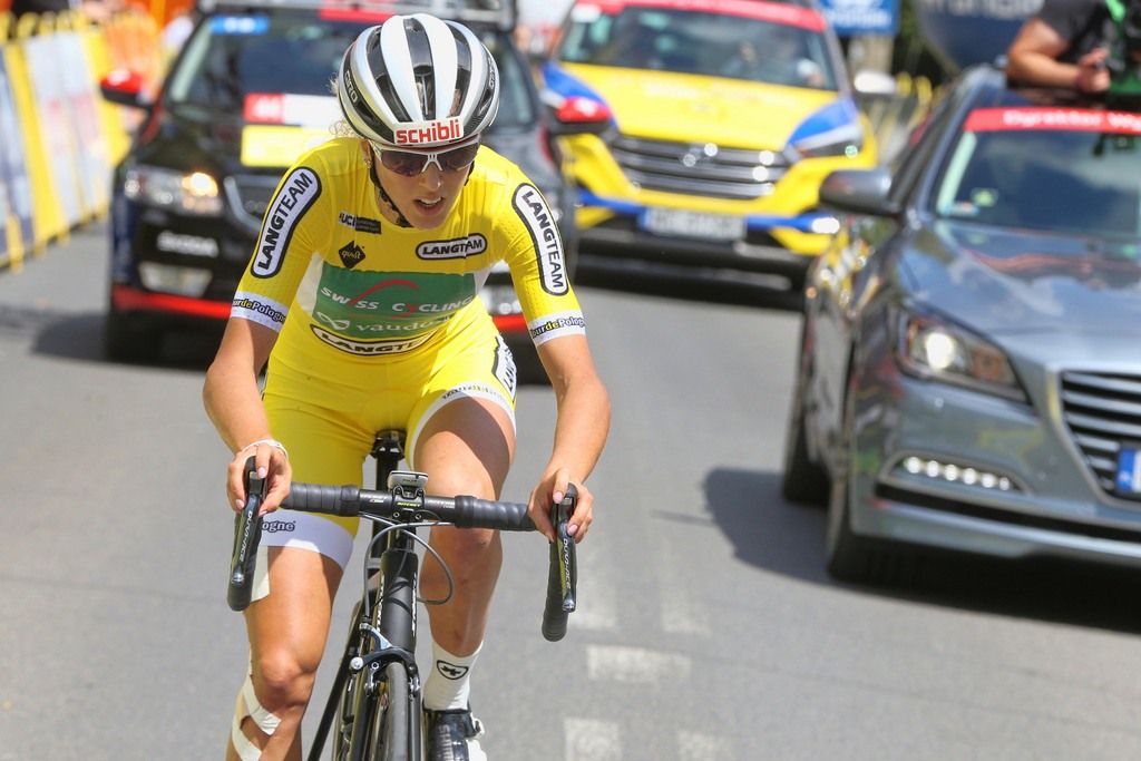 Jolanda Neff (Swiss National Team) did enough to keep her race lead ahead of the final stage