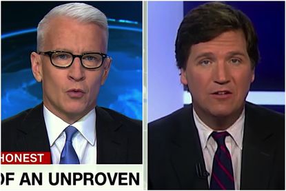 Anderson Cooper and Tucker Carlson talk Trump, wiretapping