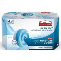 UniBond AERO 360° Moisture Absorber Neutral Refill Tabs, pack of 4 for £12.50 at Amazon
