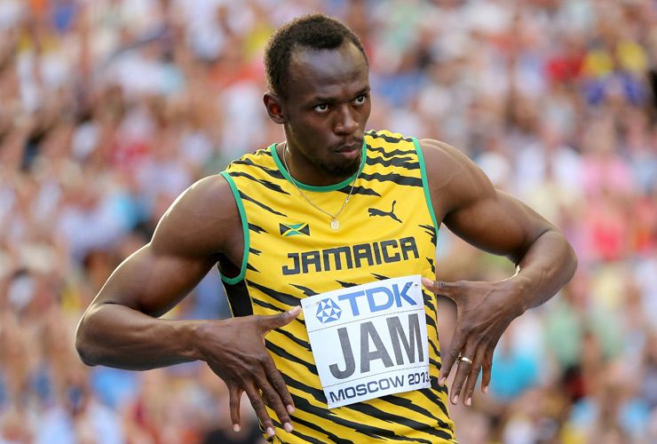 Sprinting sensation Usain Bolt