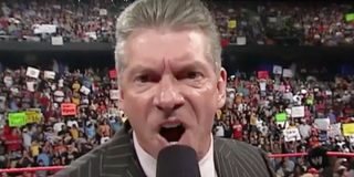 Vince McMahon on Monday Night Raw