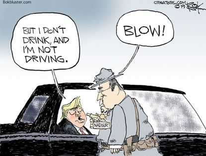 Political Cartoon U.S. Trump Jerrold Nadler investigations