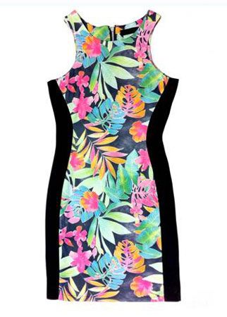 The Vestry tropical print dress, £35 - spring dress - spring dresses - day dress - fashion - shopping - marie claire uk