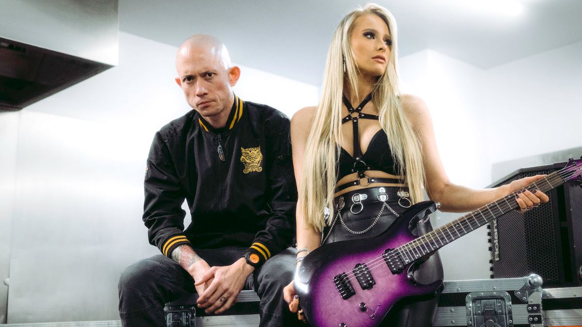 Matt Heafy and Sophie Lloyd