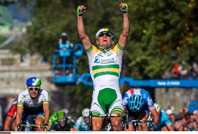 Simon Gerrans (Orica-GreenEdge) gets his second Grand Prix Cycliste de Qu&eacute;bec win