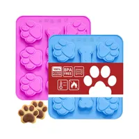 Paw Print Silicone Ice Cube Molds | Amazon