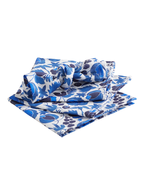 Printed Linen Napkins, Set of 6