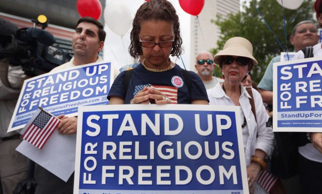 Freedom of Religion rally