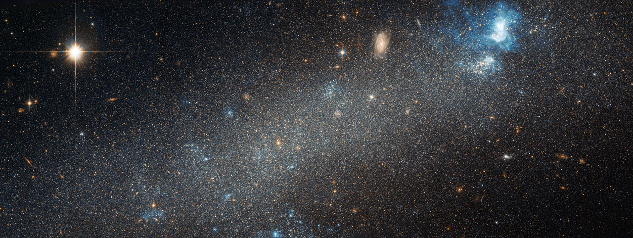 Las galaxias más pequeñas del universo contienen algunas de las fábricas de estrellas más grandes.  esta es la razón