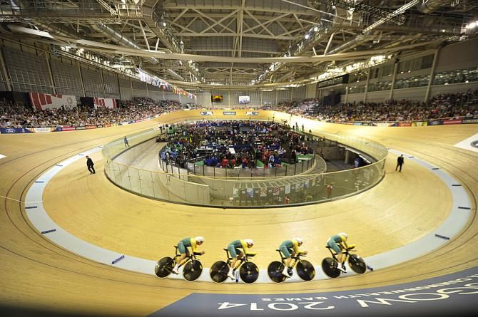 Australia won gold in the men's team pursuit with Jack Bobridge, Luke Davison, Alex Edmondson and Glenn O'Shea