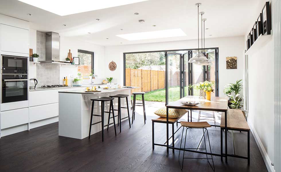 Real home: a modern kitchen extension and remodel for under £100k ...