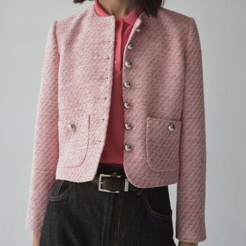 Mango boucle jacket