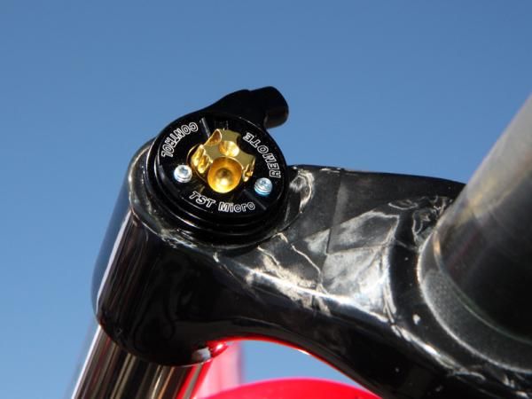 Marzocchi plans on using its highly adjustable Micro TST damper for the upcoming Corsa 29.