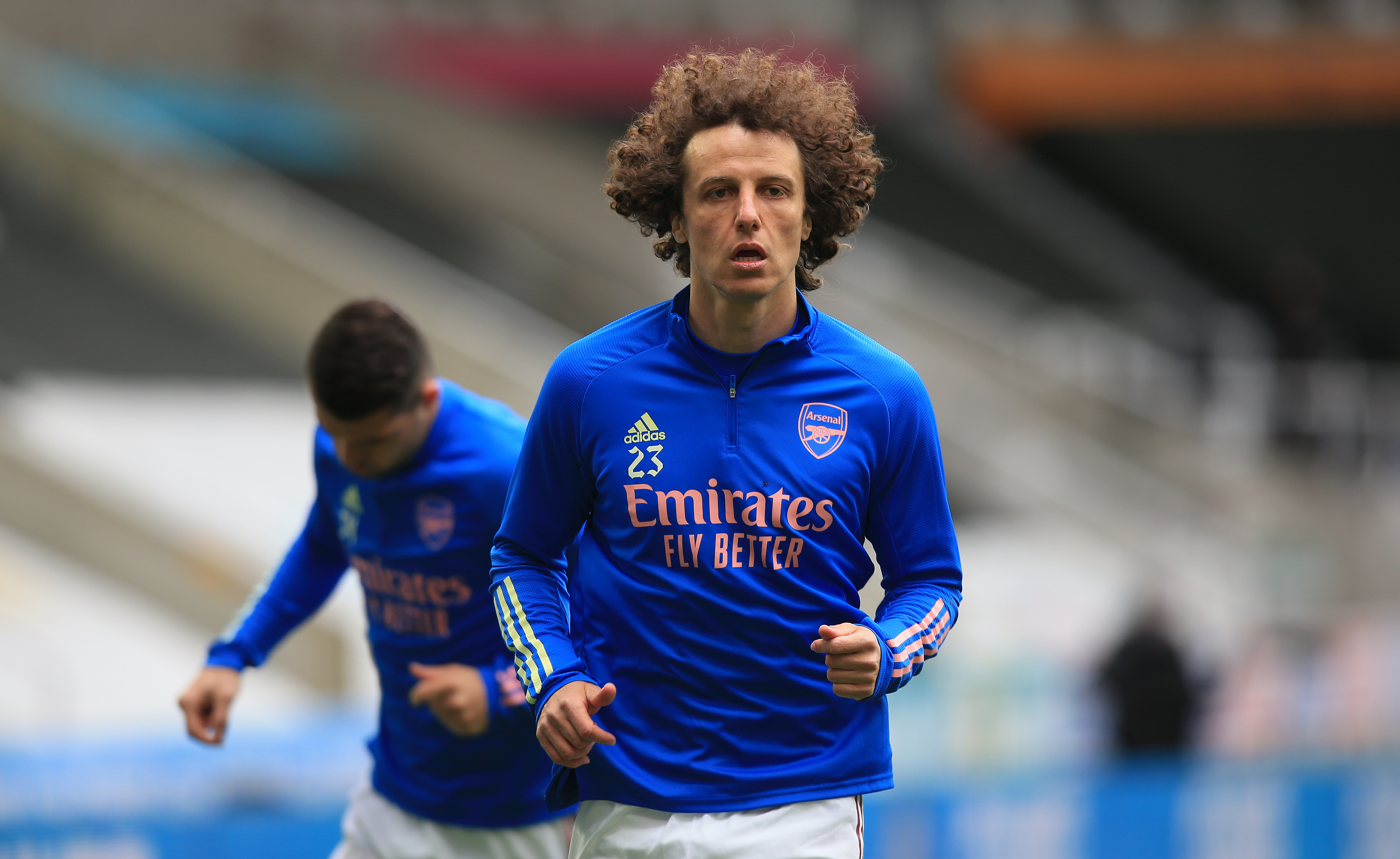 David Luiz during his time at Arsenal